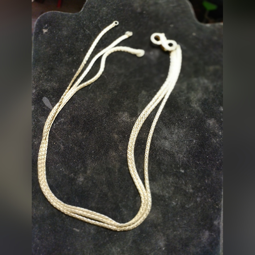 Lia Sophia 3 to 1  strand adjustable necklace
